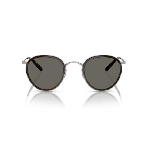 Oliver Peoples OV1104S MP-2 Sun 5036R5 Black-silver/carbon Grey Men`s Sunglasses