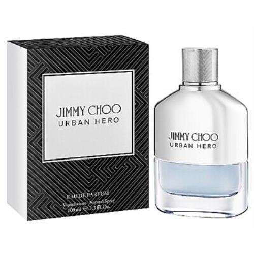 Jimmy Choo Urban Hero For Men Cologne 3.3 oz 100 ml Edp Spray