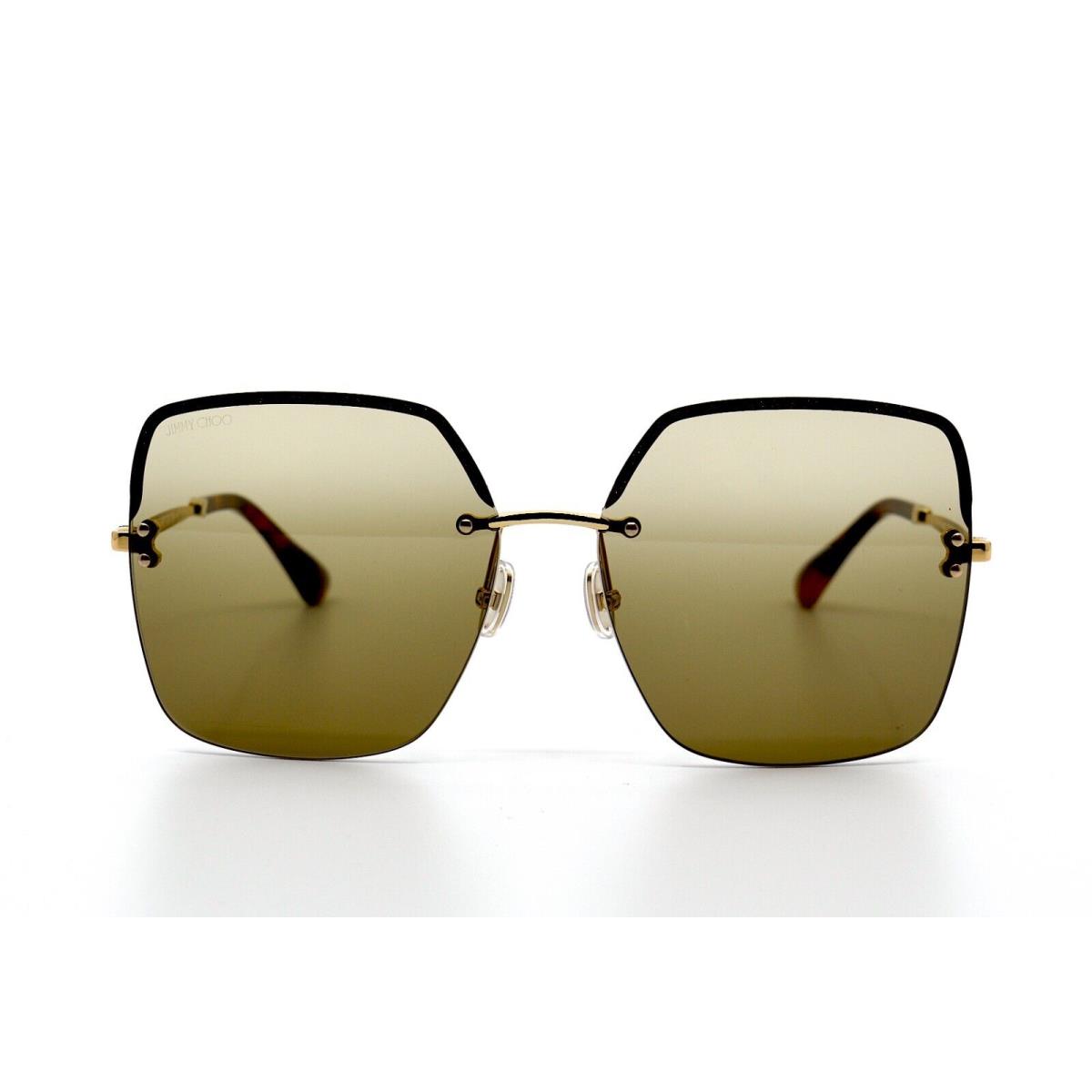 Jimmy Choo Tavi/s 01Q Gold Brown Gradient Women`s Sunglasses