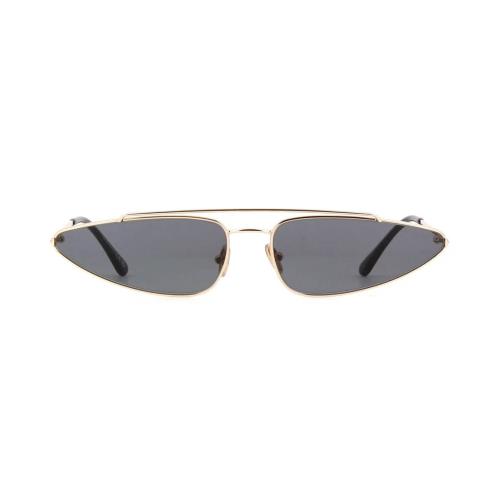 Tom Ford Cam FT 0979 Shiny Rose Gold/grey 28A Sunglasses - Frame: Shiny Rose Gold, Lens: Grey