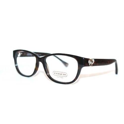 Coach HC 6038 5001 Amara Tortoise Eyeglasses RX 51-14-135