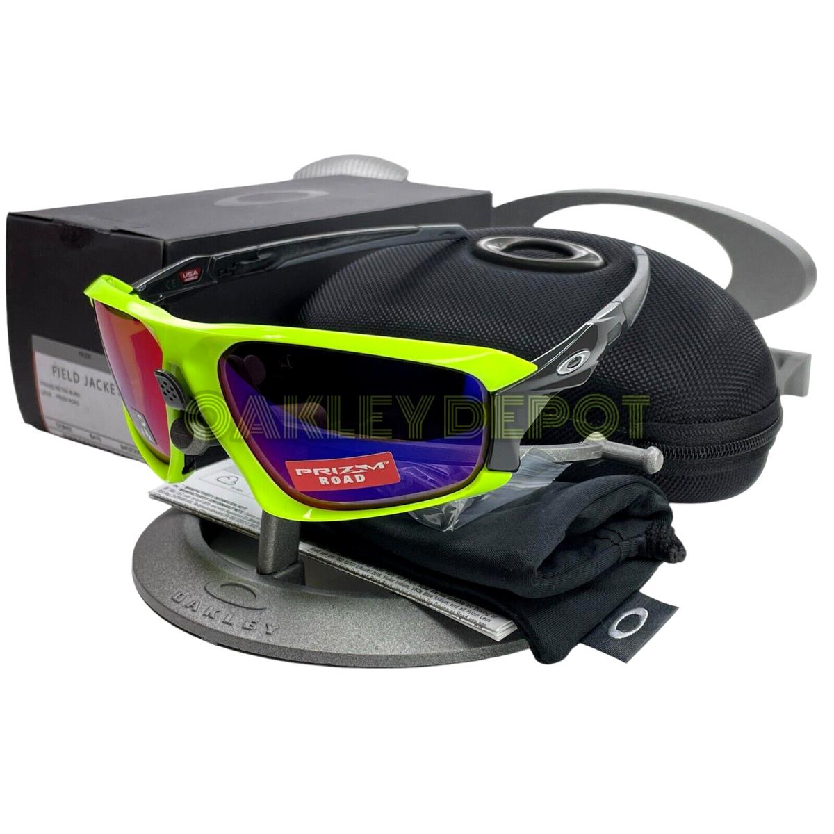 Oakley Field Jacket 009402 Retina Burn/prizm Road Sunglasses