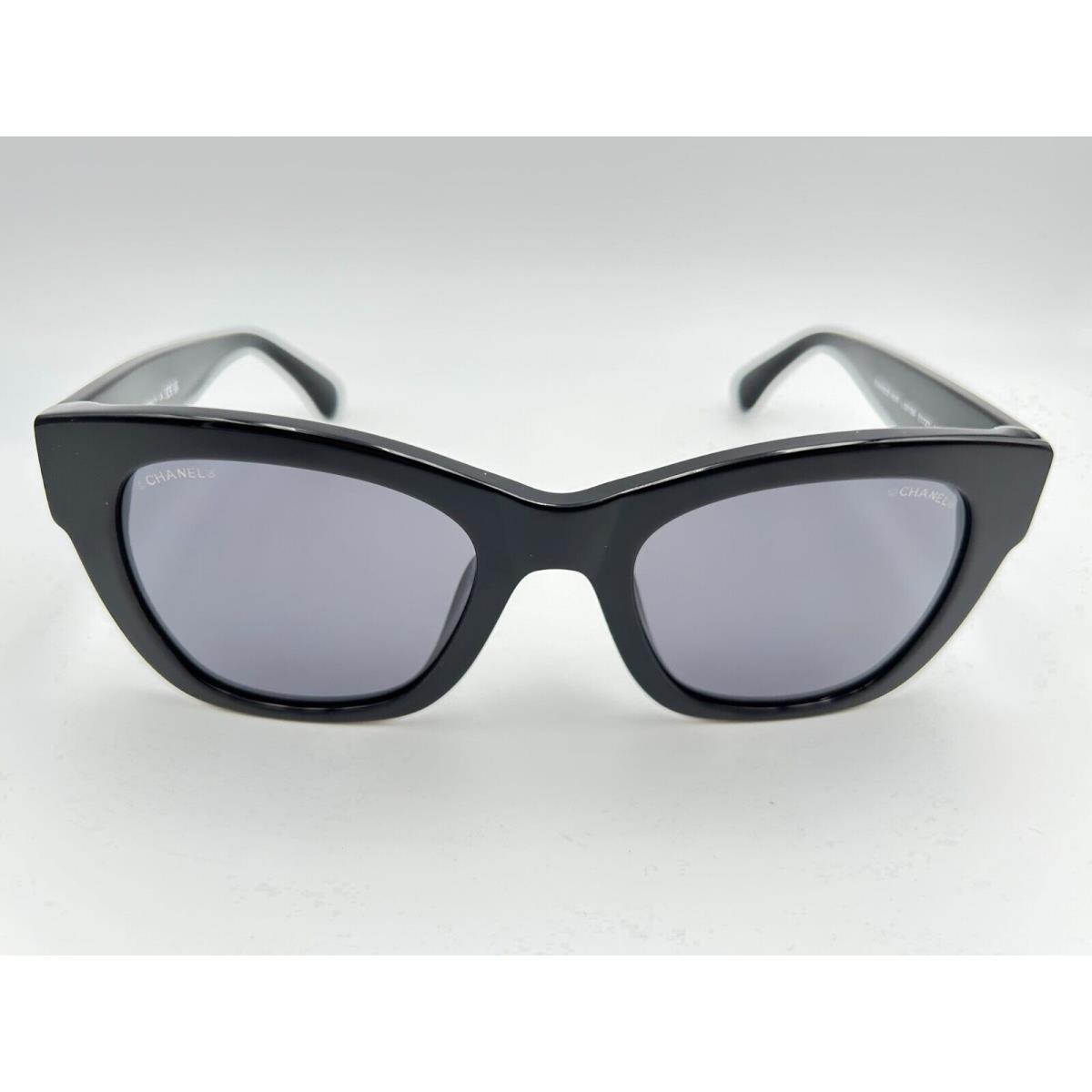 Chanel Sunglasses 5478 c 501/S4 Black Gray Square Heart Logo - Chanel  sunglasses 