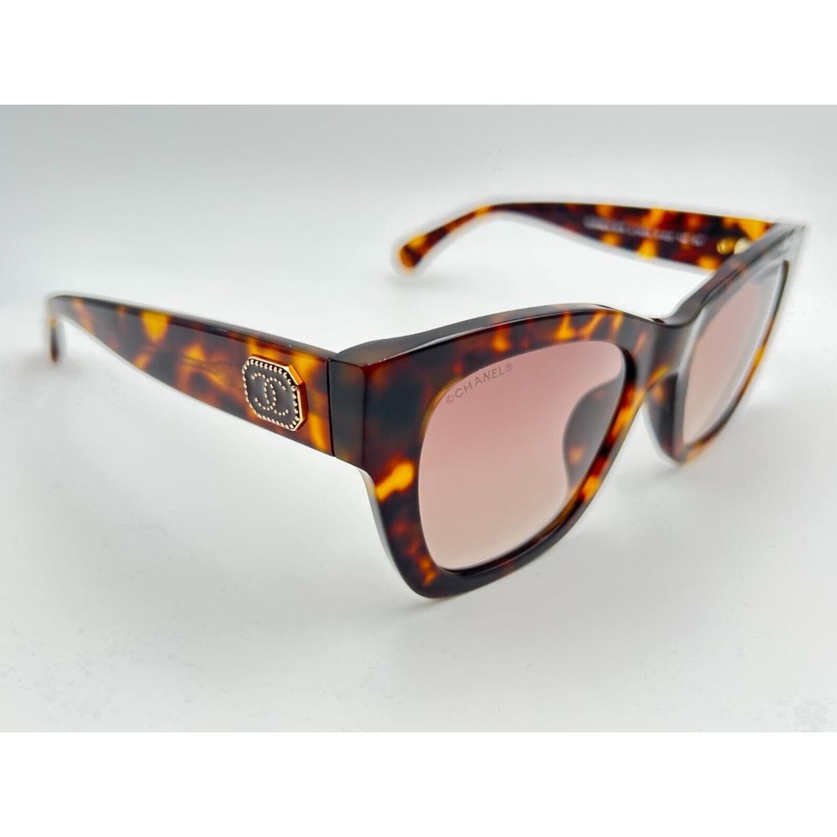 Chanel Sunglasses 5478 714/S5 Tortoise Brown Gradient Square - Chanel  sunglasses 