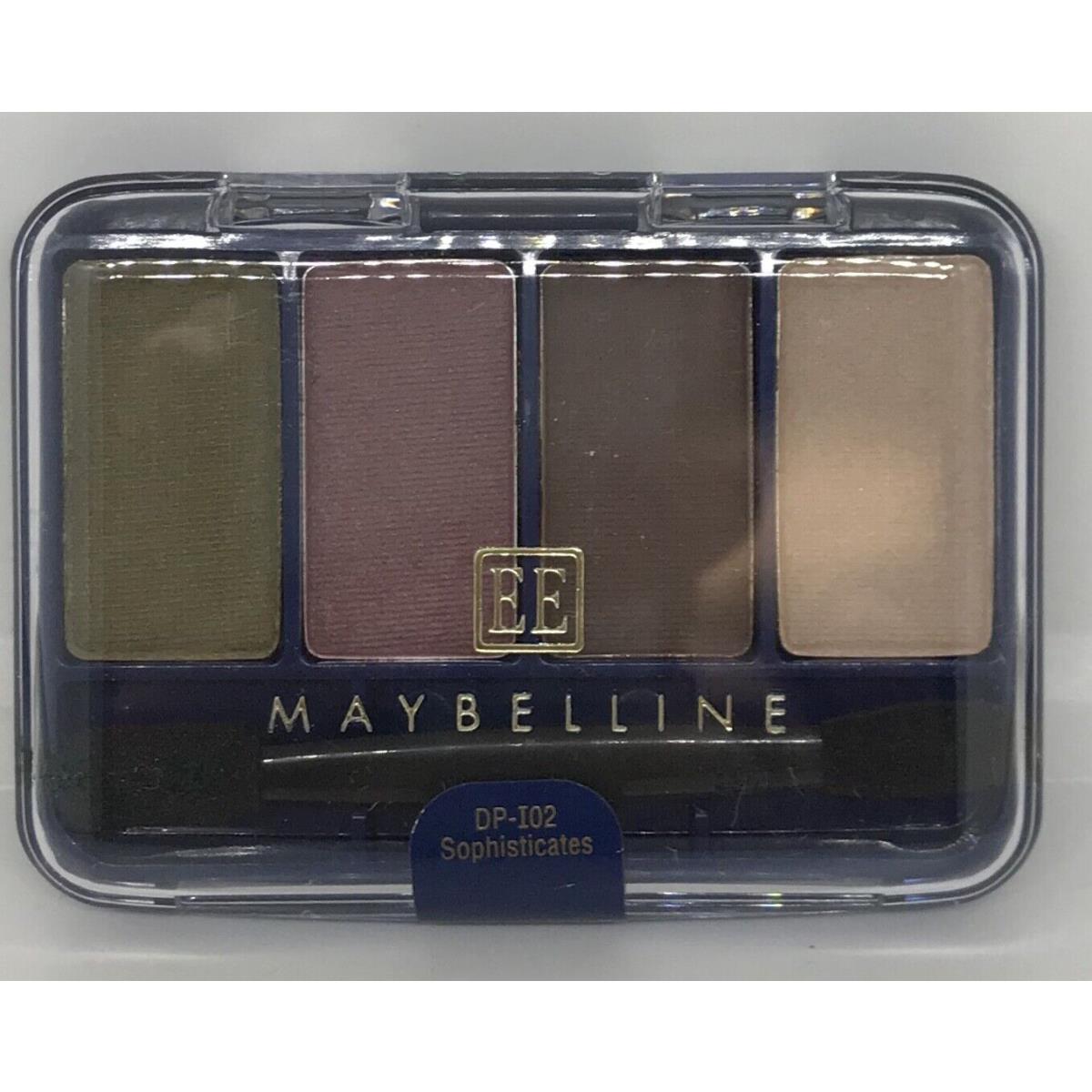 6 Maybelline Expert Eyes Eye Shadow Collection Sophisticates 0.22 oz