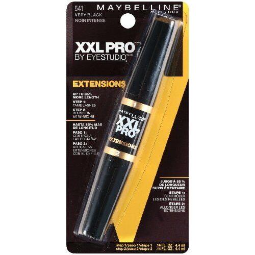 Maybelline New York Xxl Extensions Washable Mascara Very Black 541 0.28 Fl. oz