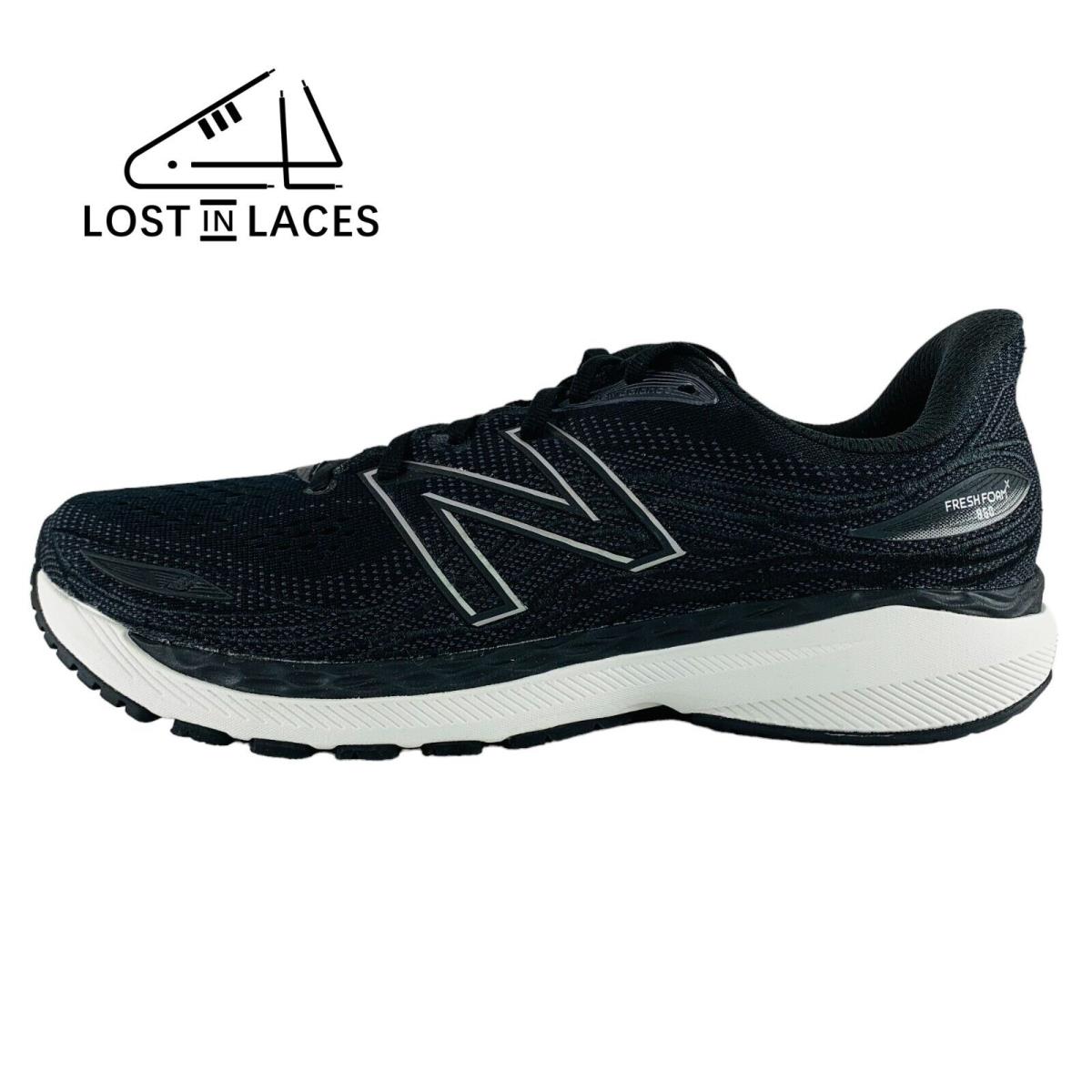 New Balance Fresh Foam X 860v12 Black White New Running Shoes Men`s Sizes