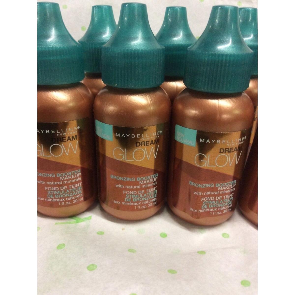 10 X Maybelline Dream Glow Bronzing Booster Makeup 1 Fl. Oz. Each