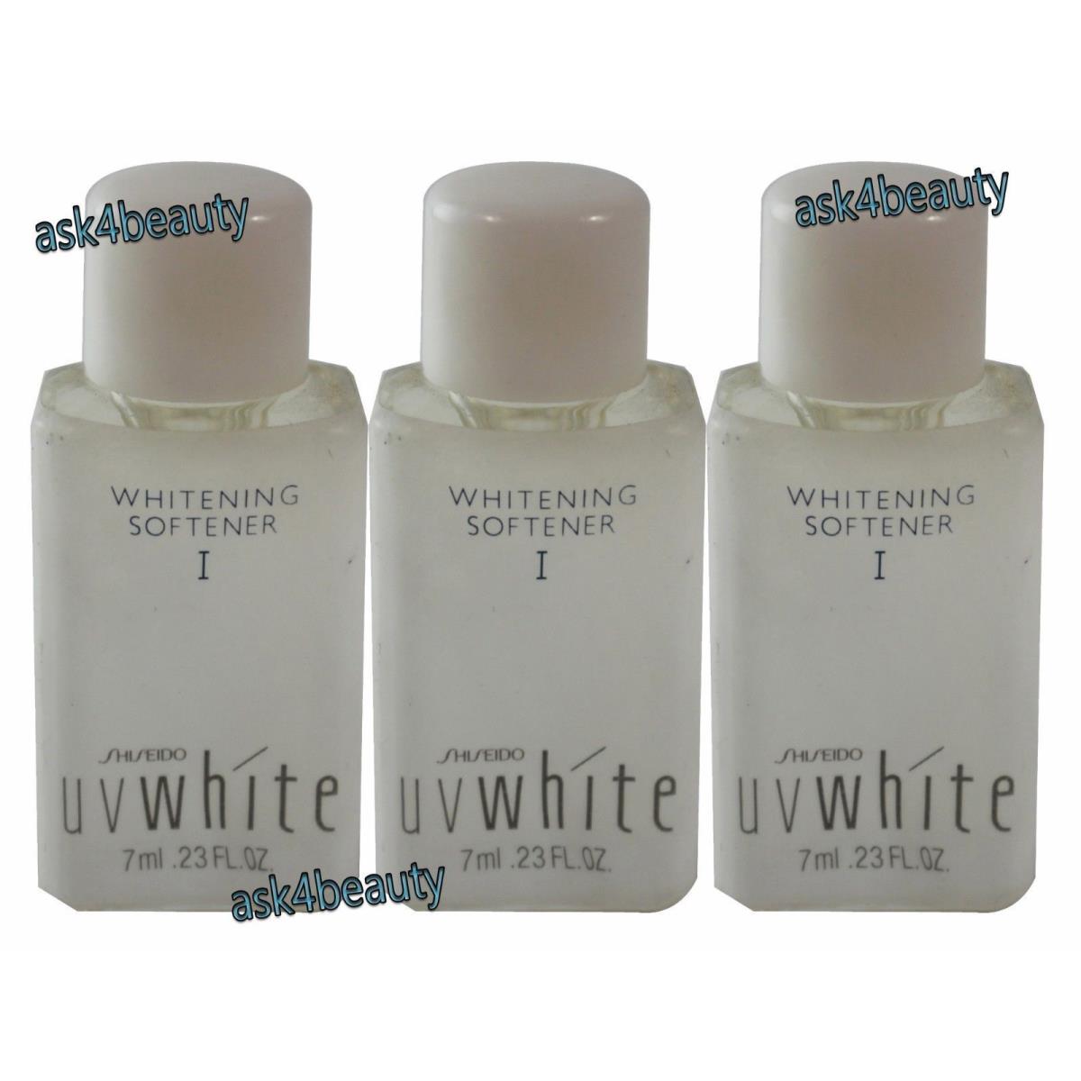 Shiseido Whitening Softener l UV White 7ml Choose Qty Sample Size N U Lot Of 3