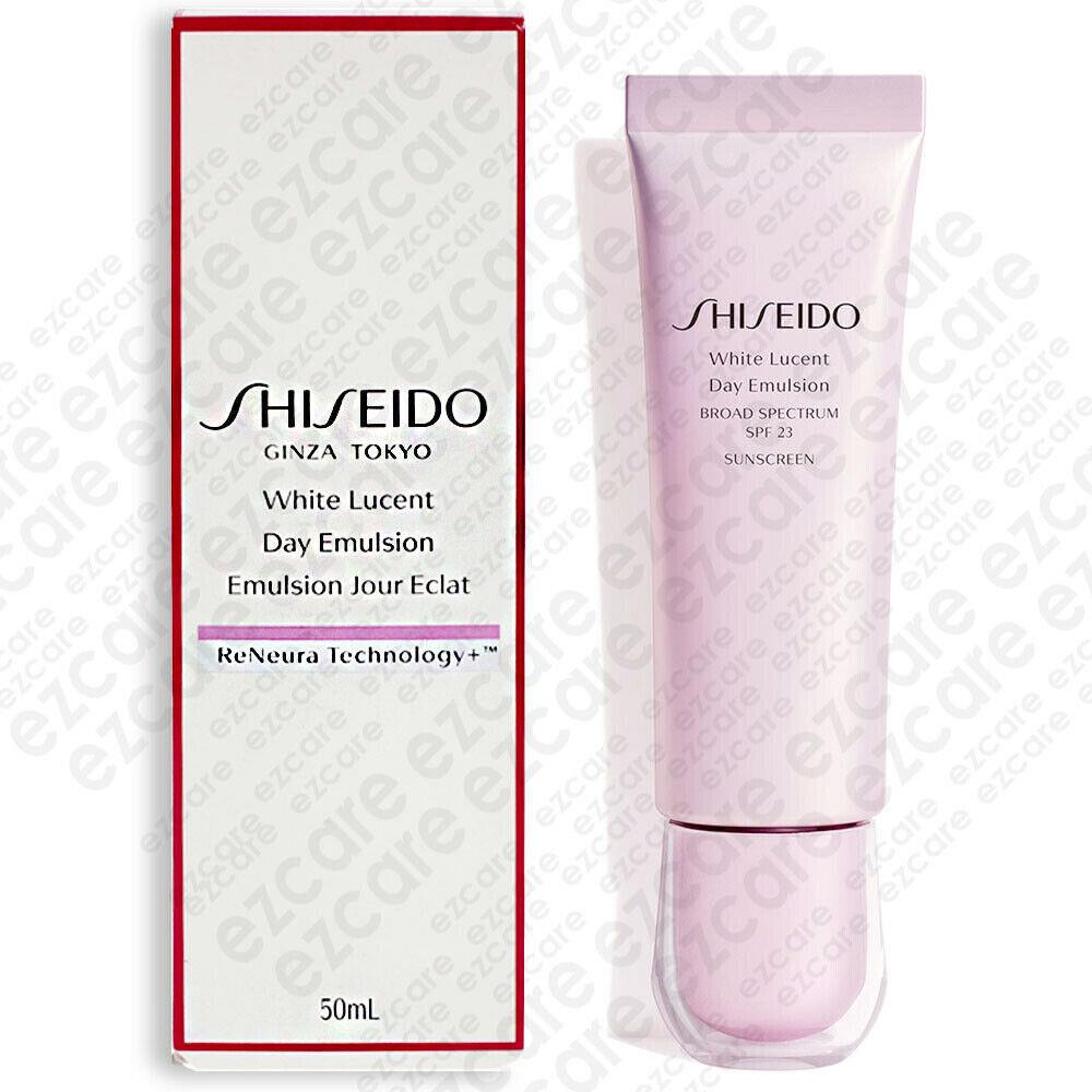 Shiseido White Lucent Day Emulsion Broad Spectrum Spf 23 / 50ml Free US Ship