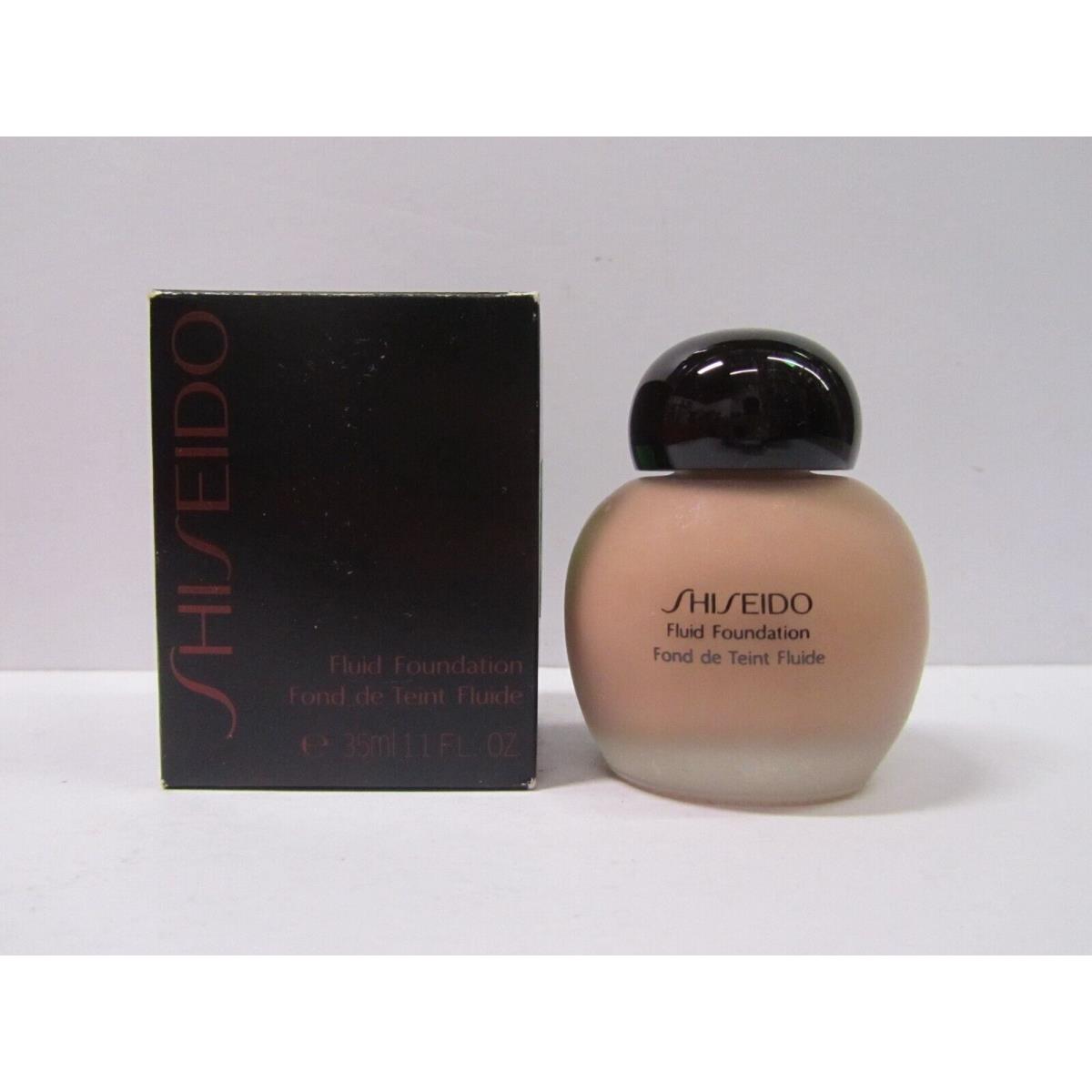 Shiseido Fluid Foundation Color P6 Natural Deep Pink 1.1 oz