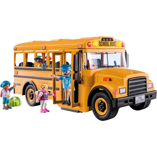 Playmobil School Bus 2023 Version Kids Toy Gift