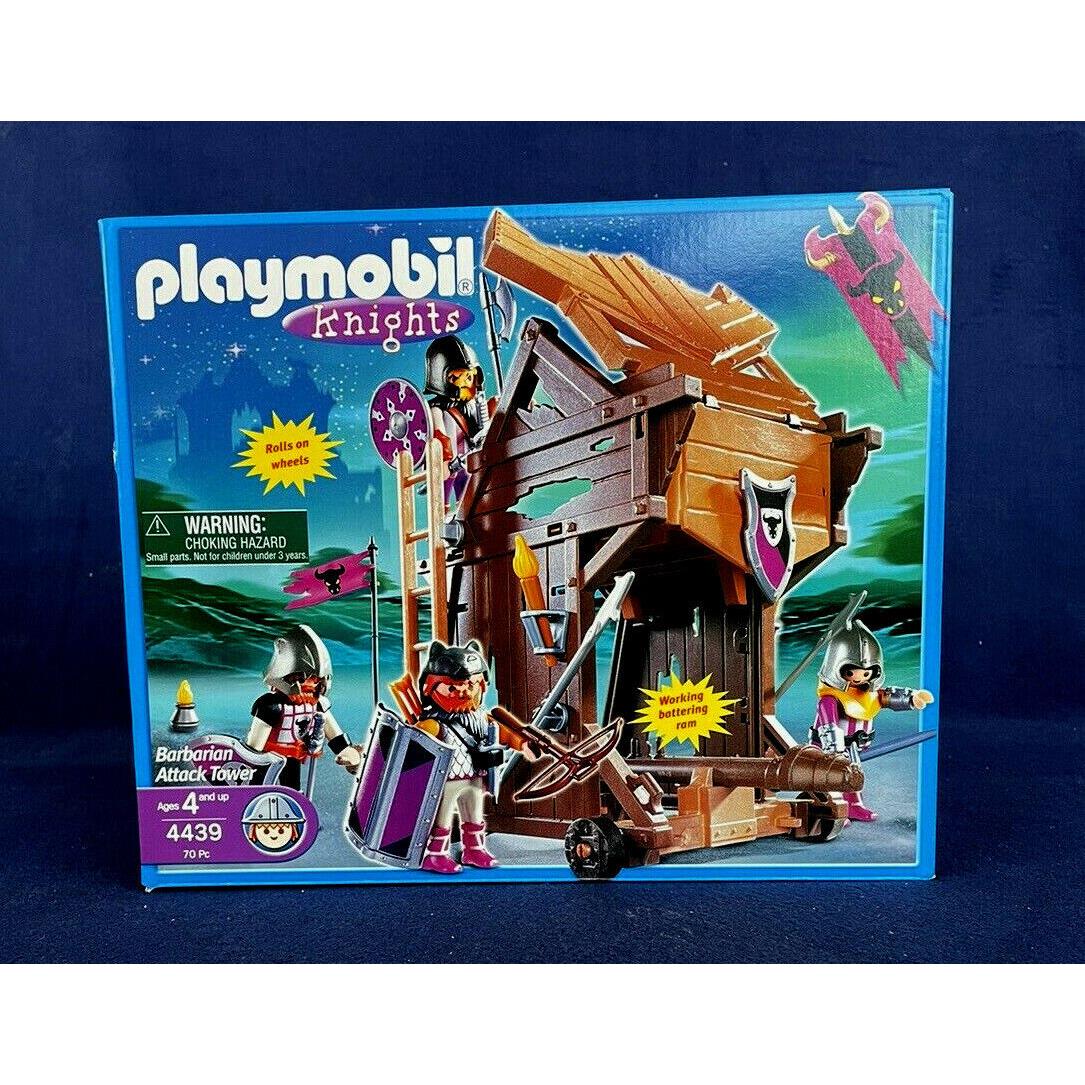 Playmobil 4439 - Barbarian Assault Tower - Vintage Mint Box 2005