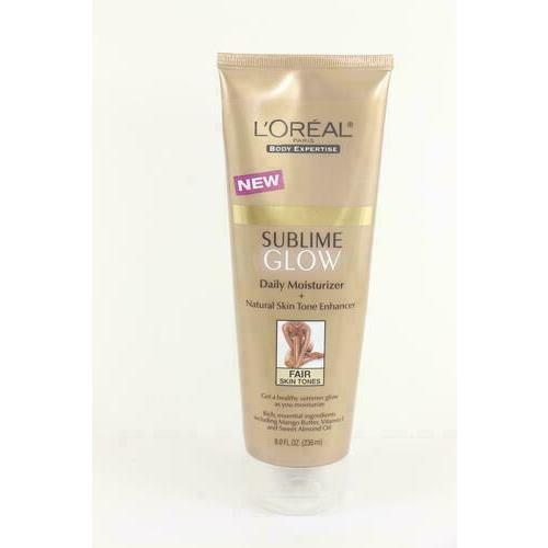 2 Pack L`oreal Sunless Sublime Glow Daily Moisturizer Fair Tones 8 oz U53B