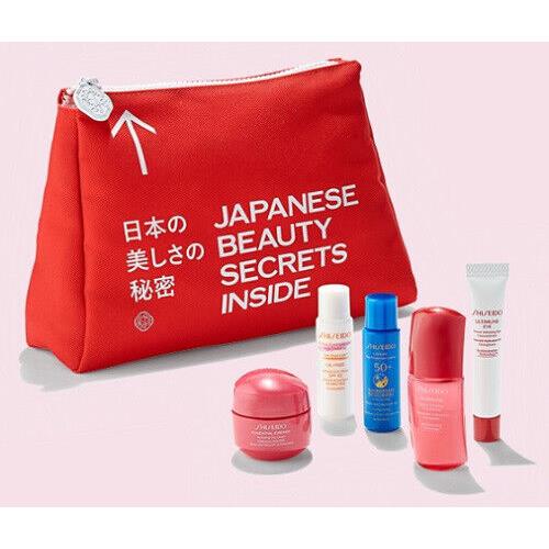 Shiseido 5 Piece Mini Skincare For Eye Face Set