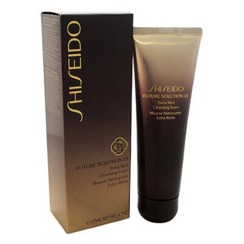 Future Solution LX Extra Rich Cleansing Foam by Shiseido For Unisex - 4.7 oz Foa