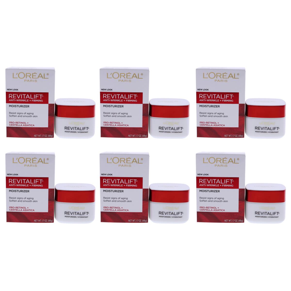 Loreal Professional Revitalift Anti-wrinkle Firming Moisturizer Cream Pack of 6