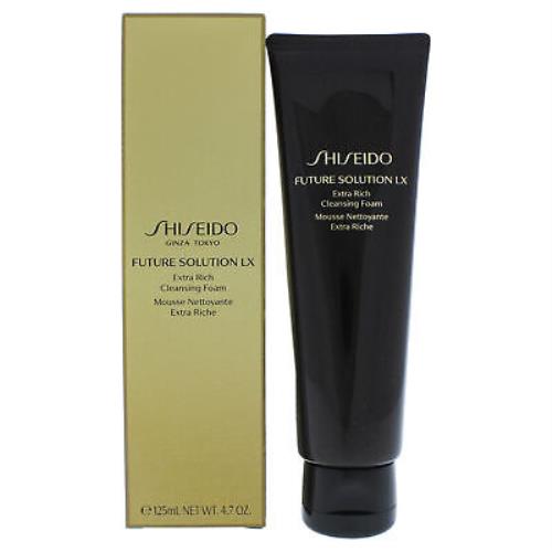 Future Solution LX Extra Rich Cleansing Foam by Shiseido For Unisex - 4.7 oz