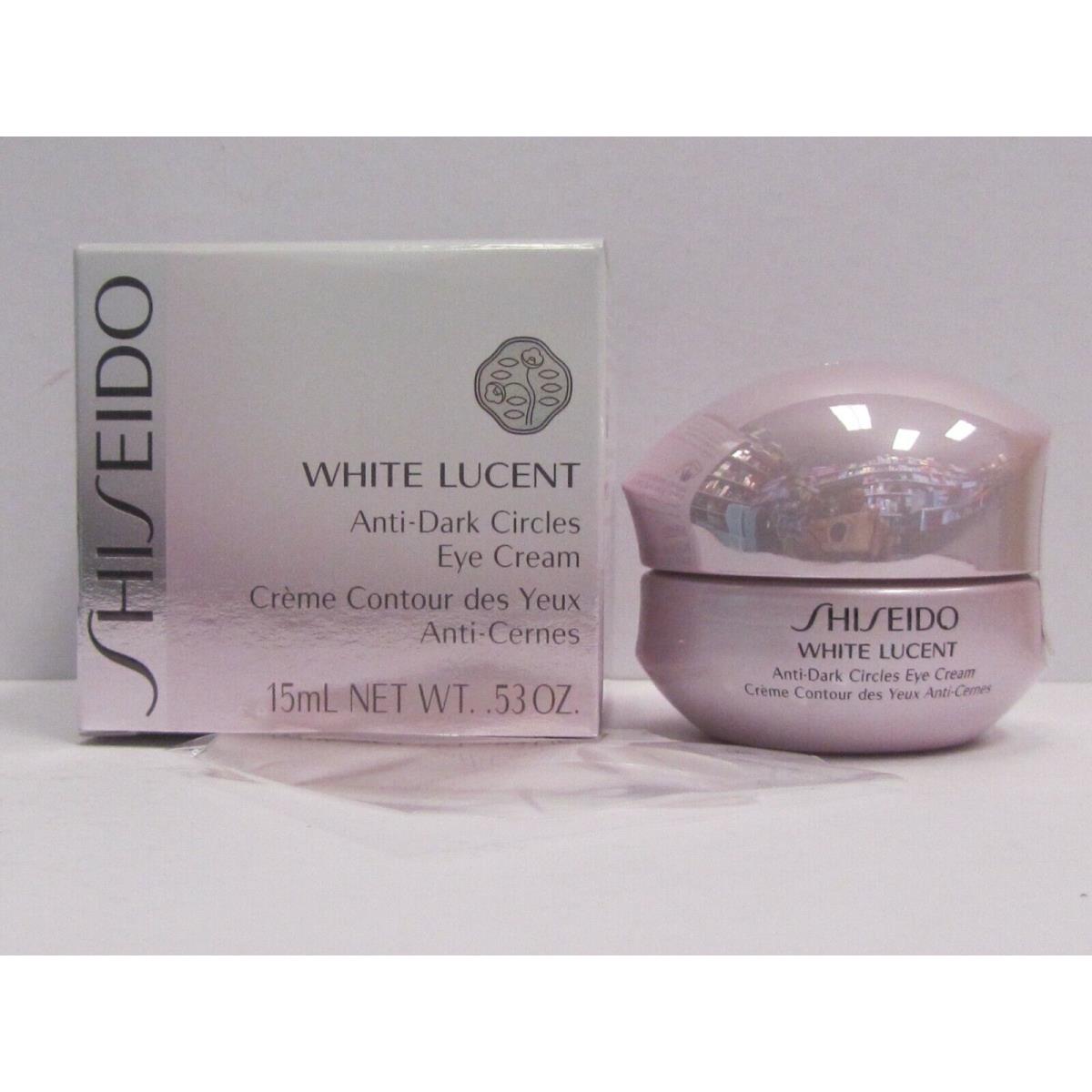 Shiseido White Lucent Anti Dark Circles Eye Cream 0.53 oz