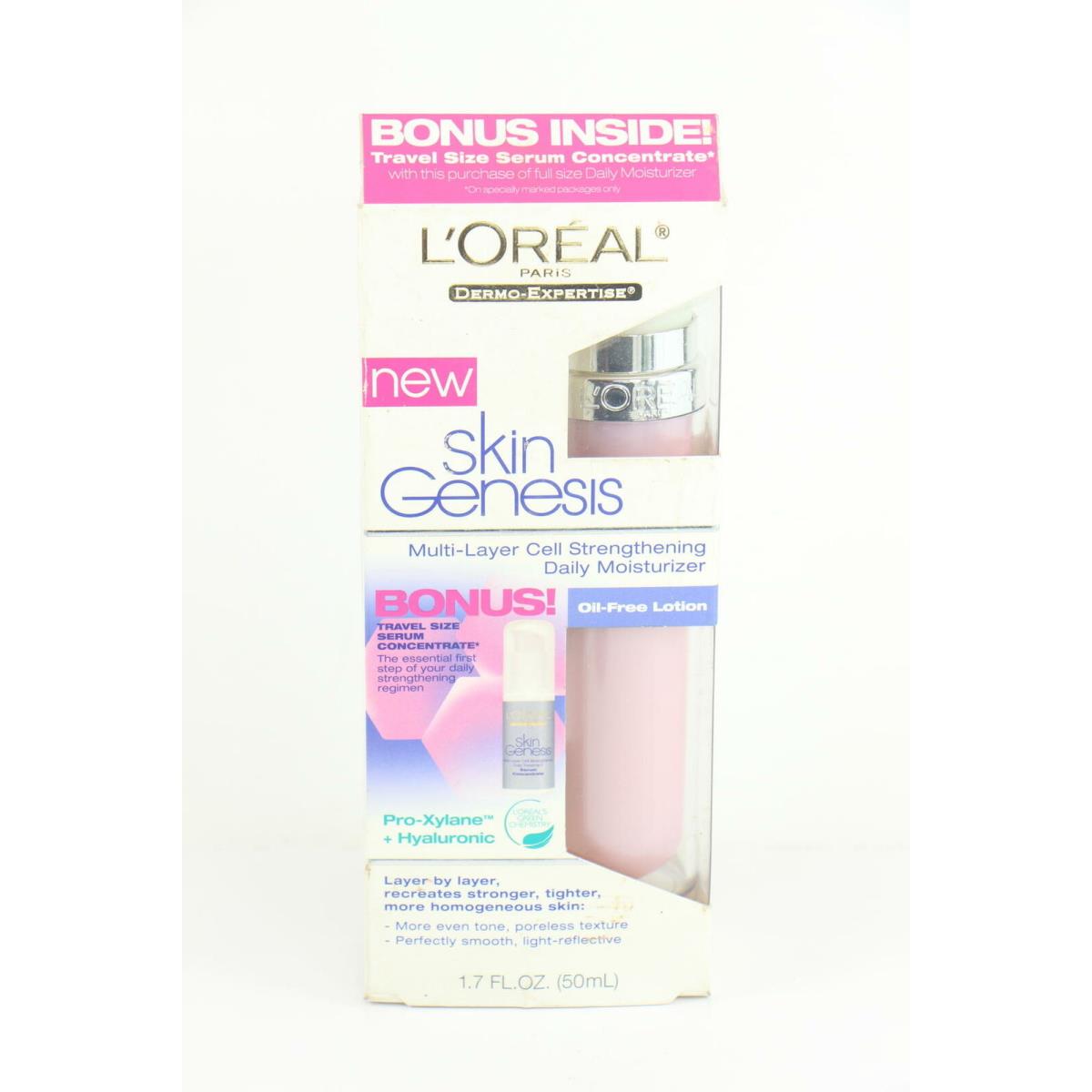 3 Pack Loreal Skingenesis Multi-layer Cell Strengthening Moisturizer 1.7 oz U25C