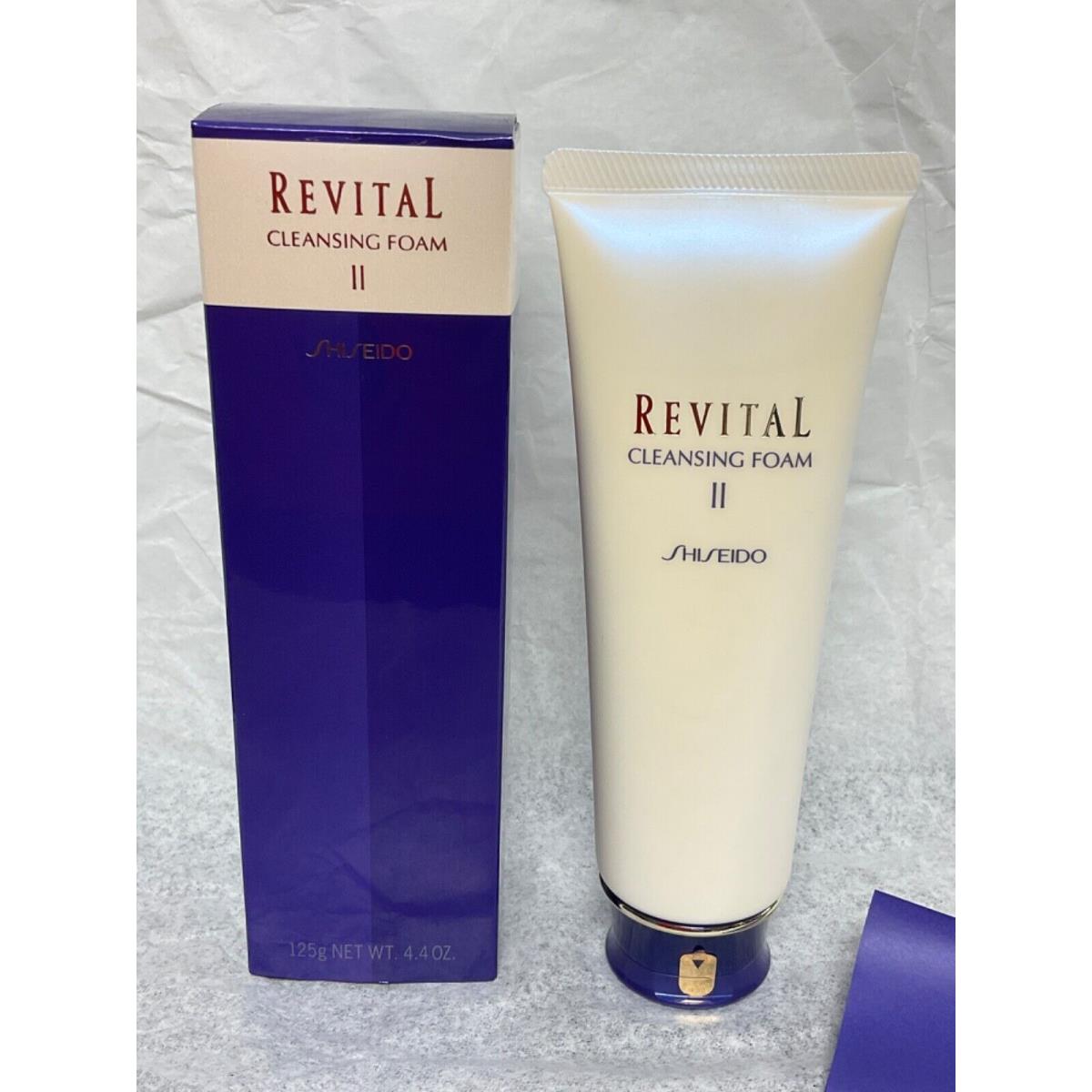 Shiseido Revital Cleansing Foam II For Normal to Dry Skin 125g