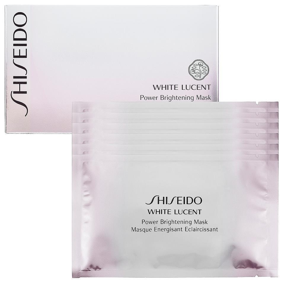 Shiseido White Lucent Power Brightening Mask Pack Of 6