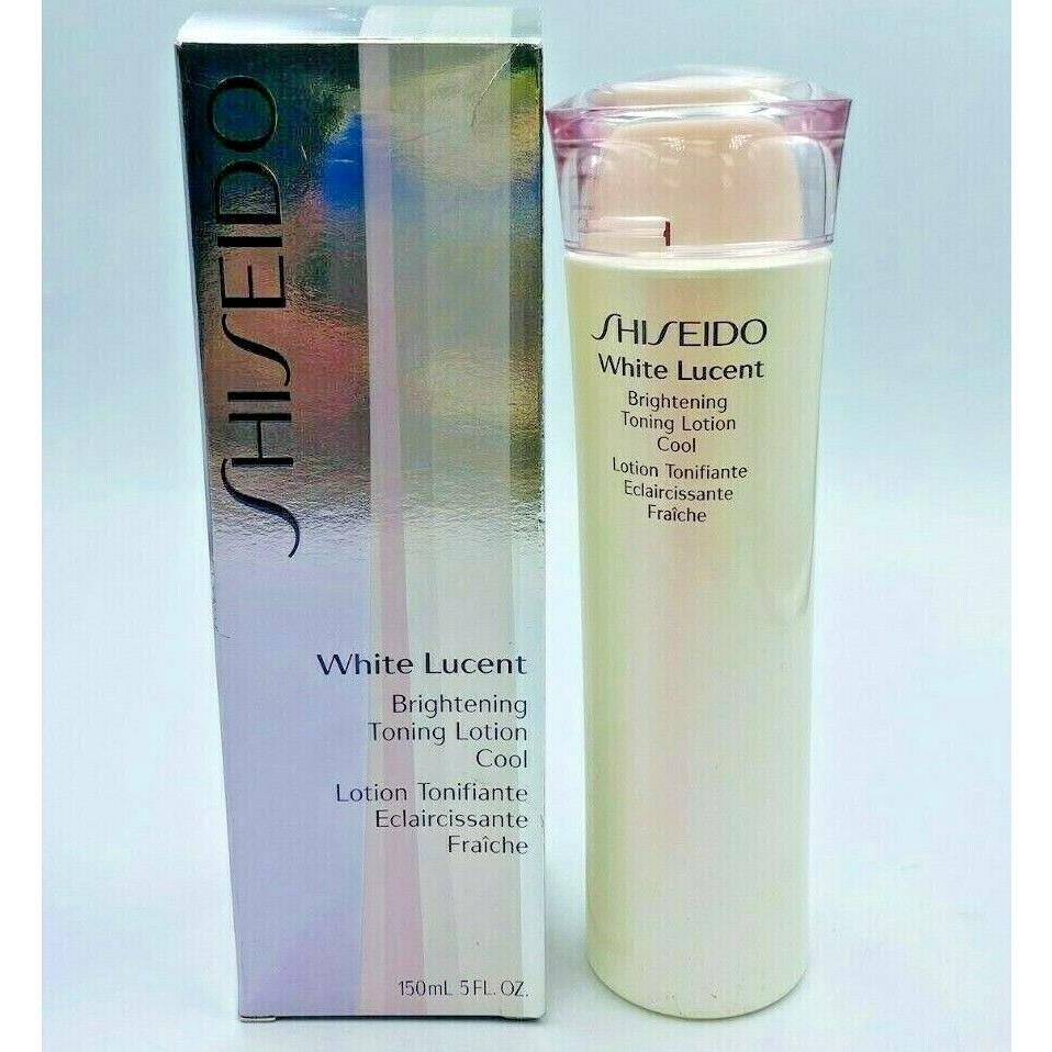 Shiseido White Lucent Brightening Toning Lotion Cool 5 oz No Cellophane