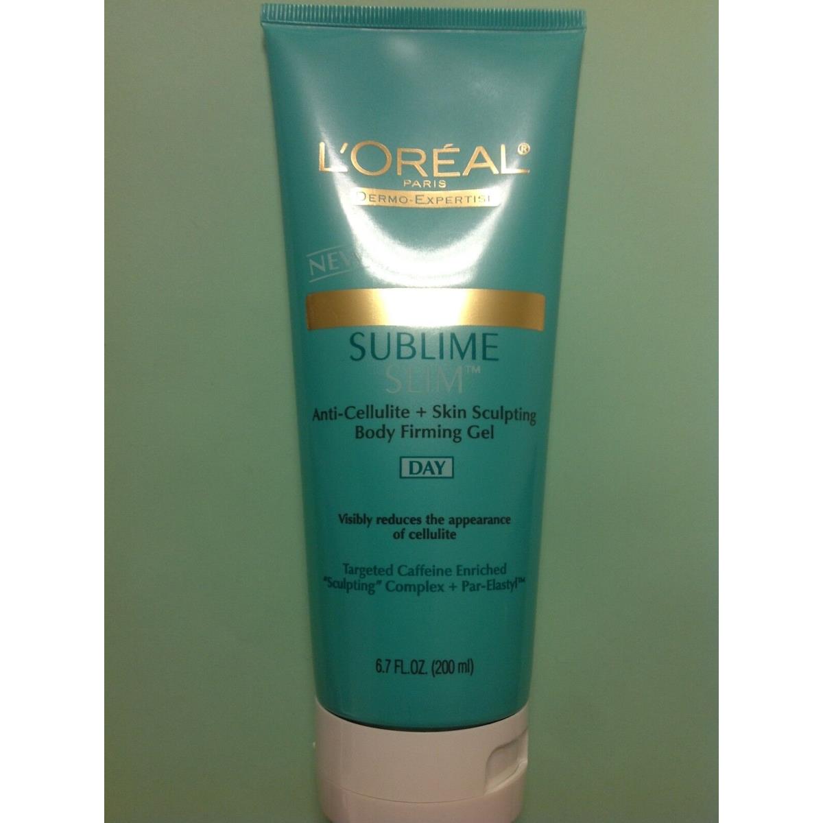 L`oreal Sublime Slim Anti-cellulite +skin Sculpting Body Firming Gel Day