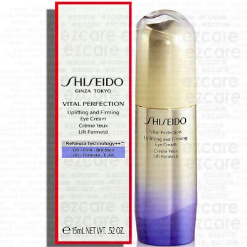 Shiseido Vital Perfection Uplifting and Firming Eye Cream 0.52oz/15ml Usa