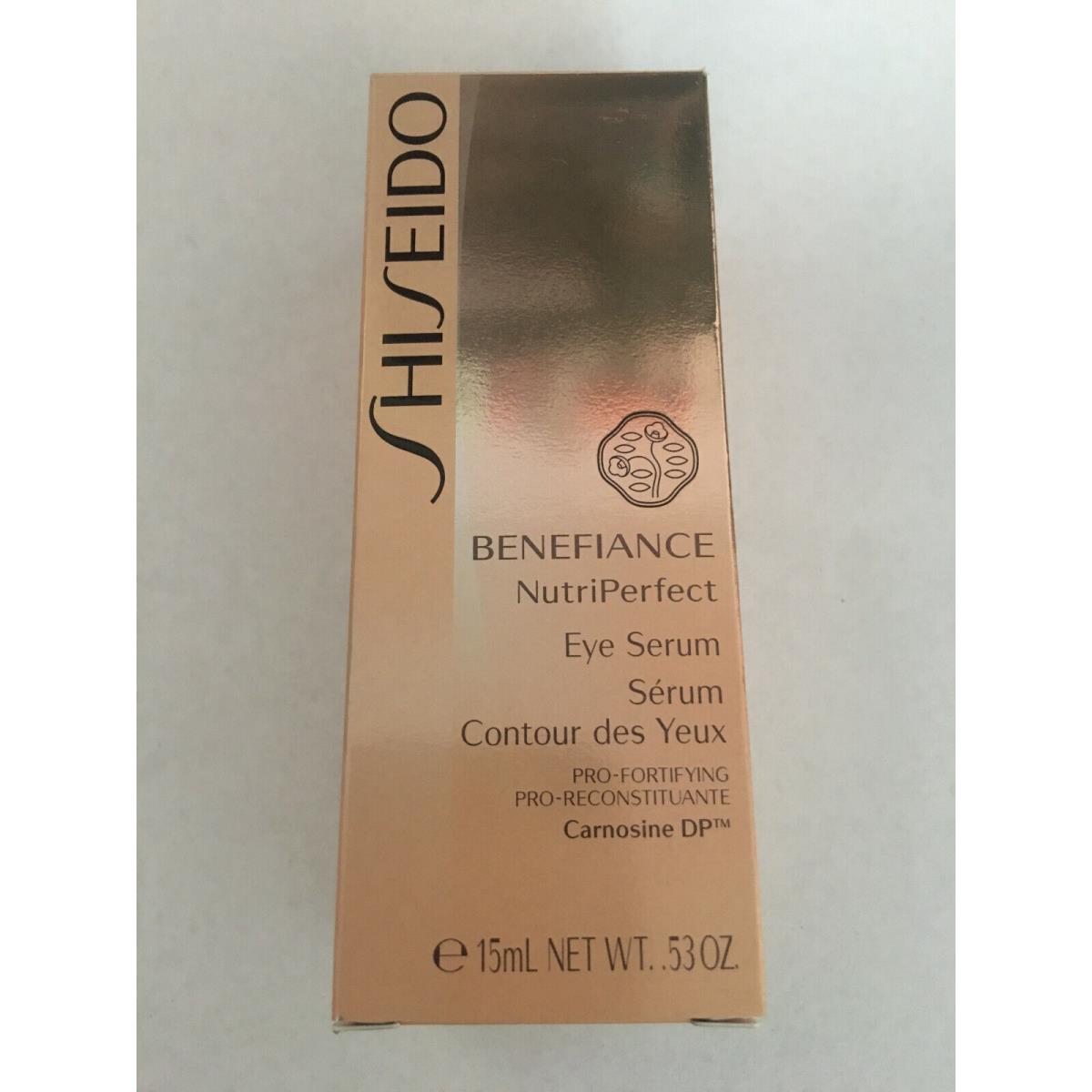 Shiseido Benefiance Nutriperfect Eye Serum - .53oz