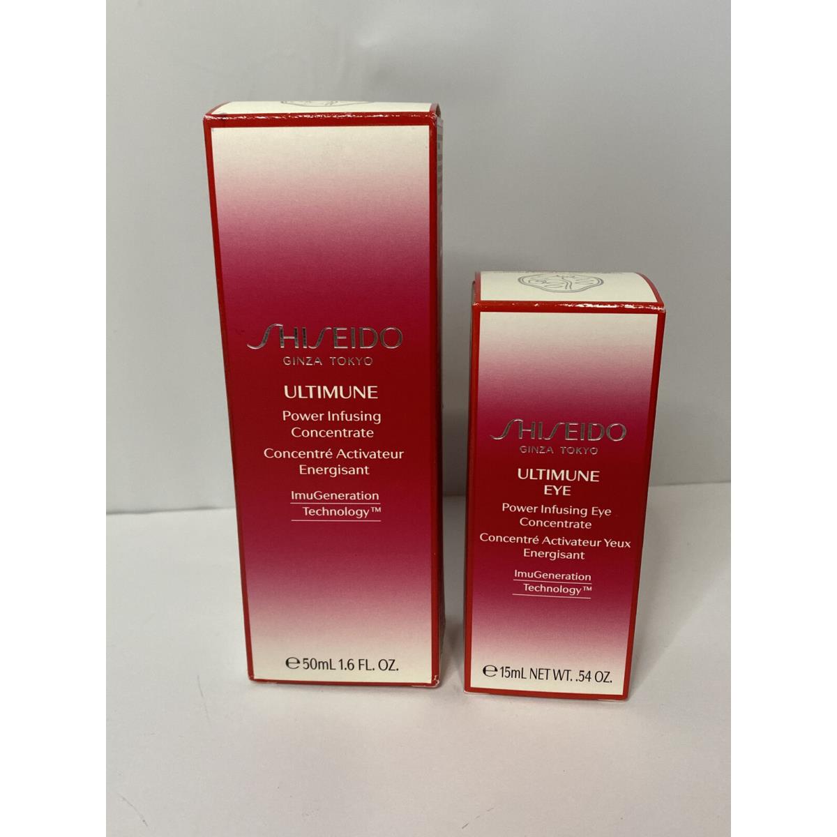 Shiseido Ultimune Power Infusion Concentrate 50ml + 15ml Ginza Tokyo