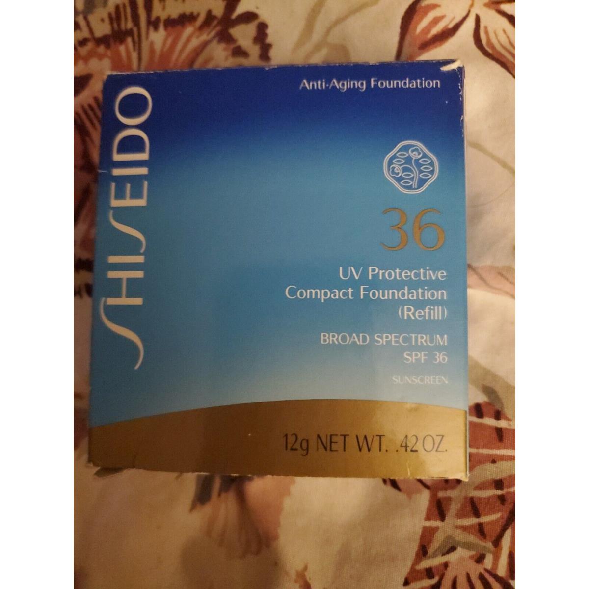 Shiseido Anti Aging Foundation 36 Foundation Refill . Please Read