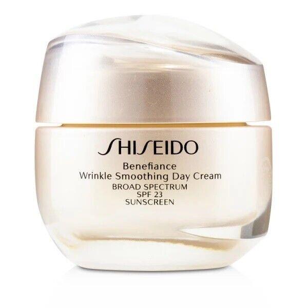 Shiseido Benefiance Wrinkle Smoothing Day Cream Spf 23 1.8oz - 50ml