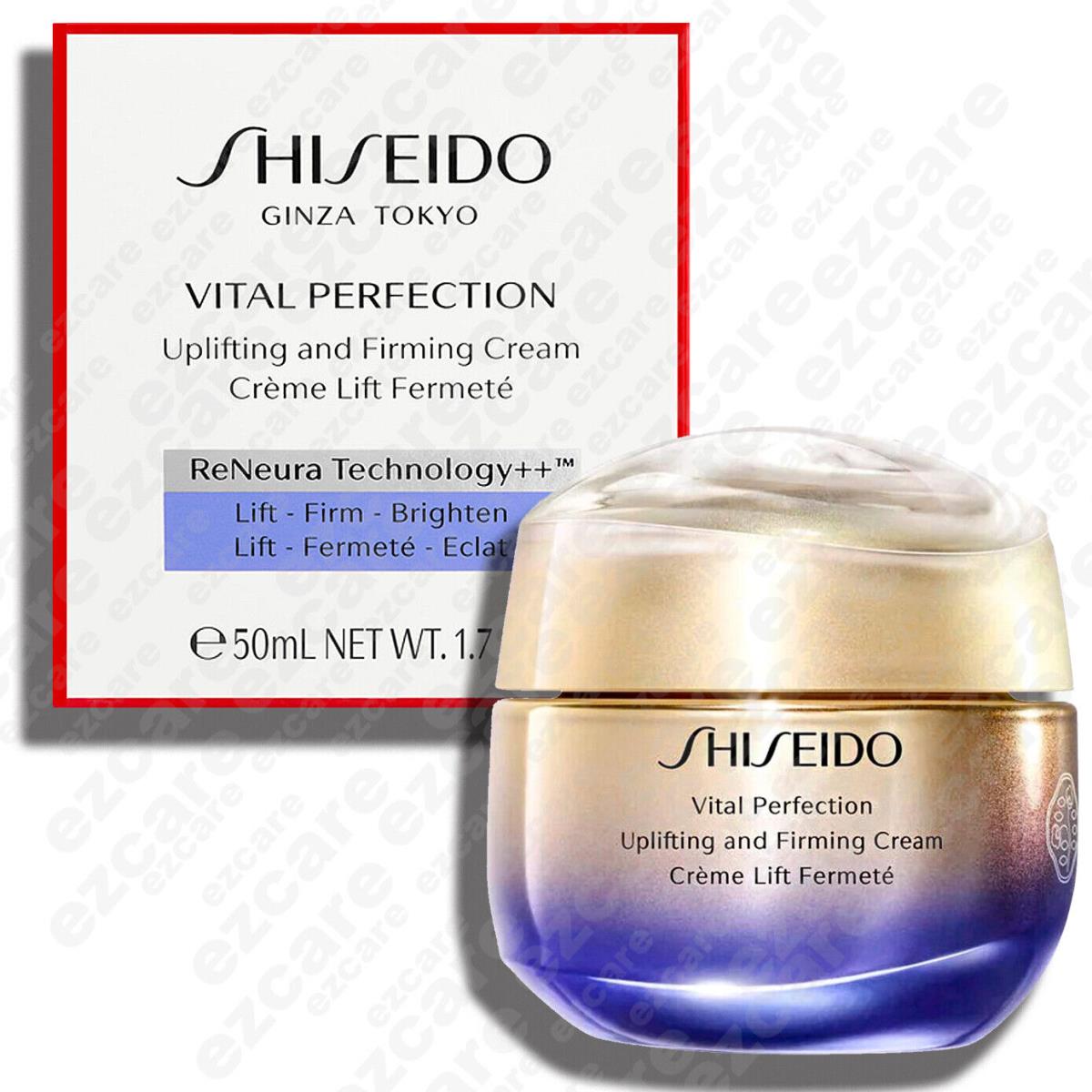 Shiseido Vital Perfection Uplifting and Firming Cream 1.7oz/50ml Free US Ship