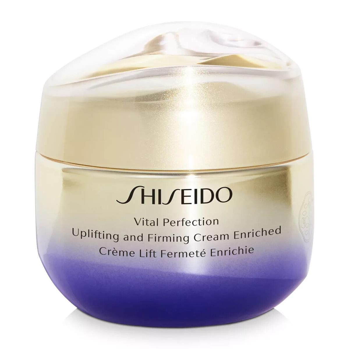 Shiseido Vital Protection Uplifting and Firming Cream Enriched 1.7 oz - 50 ml