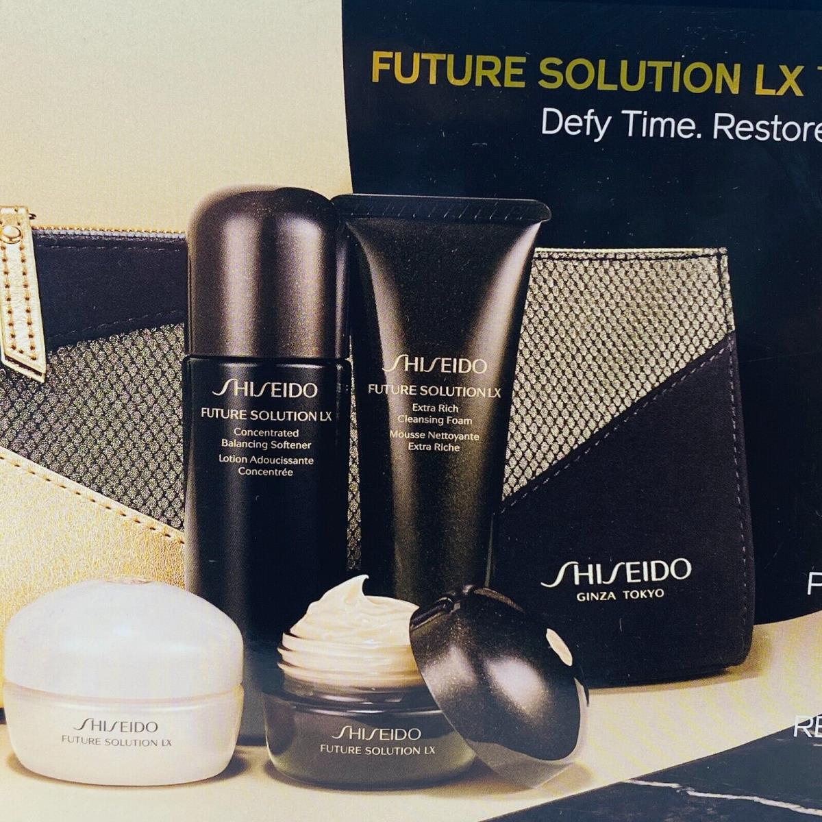 Shiseido Future Solution LX Travel Collection 5pcs Set