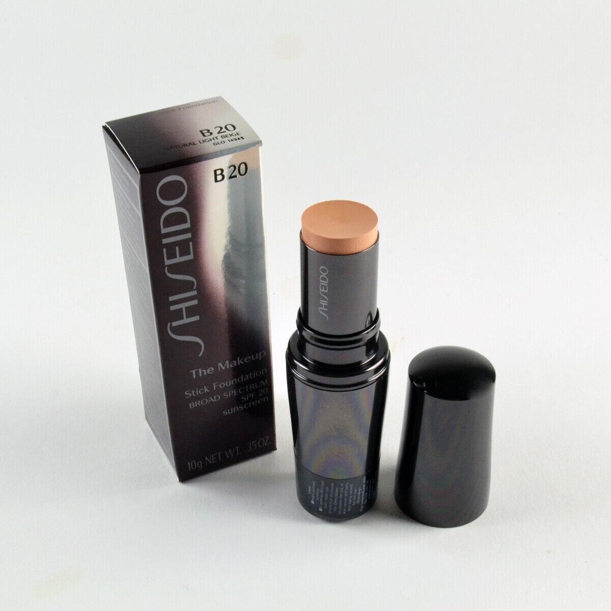 Shiseido The Makeup Stick Foundation SPF20 B20 / B 20 Natural Light Beige - 10 g