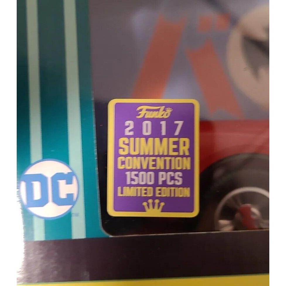 Funko-batman 1966-SC 2017 Red Batmobile W/ Batman Figurine Limited Edition 1 500