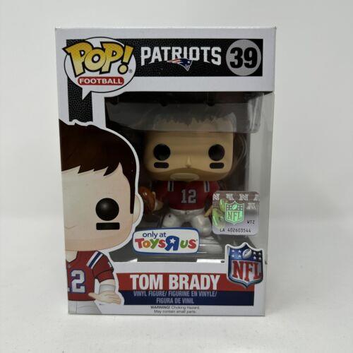 Funko Pop Football N.e. Patriots - Tom Brady Red Jersey 39 - Toy`s R Us