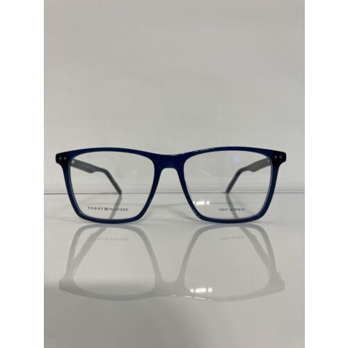 Tommy Hilfiger 1731 Geg Blue Acetate Unisex Eyeglasses 54mm