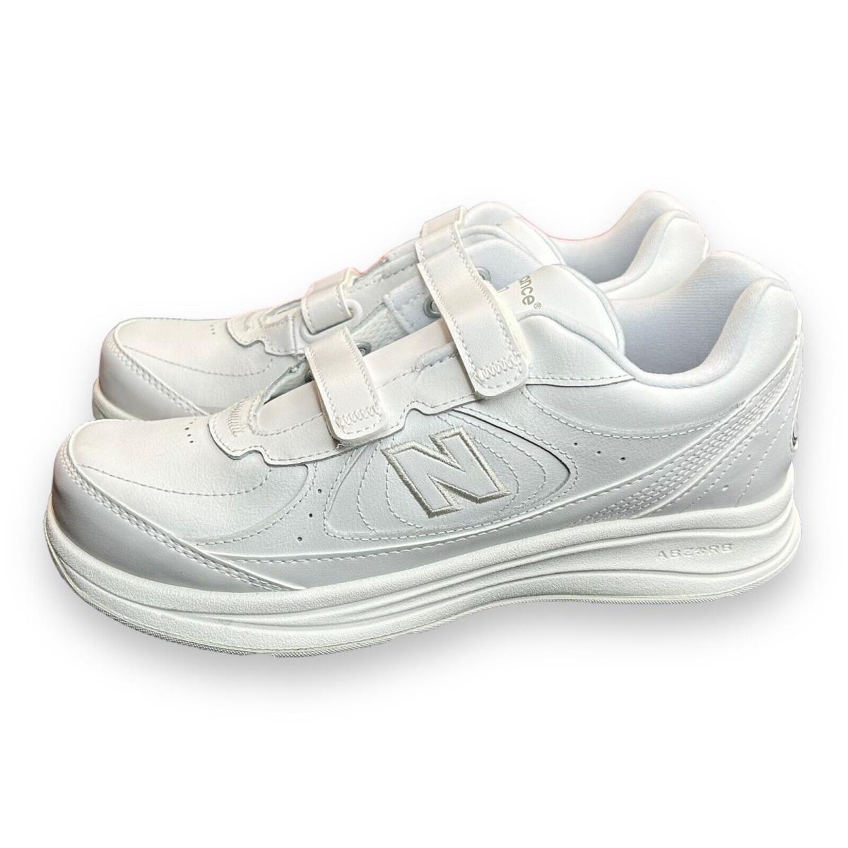 New Balance Womens Ww577vw White/white Walking Shoes Size 9.5