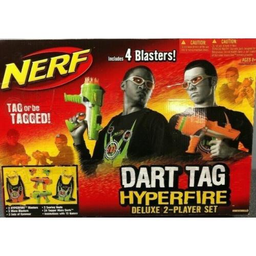 Hasbro Nerf Dart Tag Hyperfire Deluxe 2 Player Blaster Set