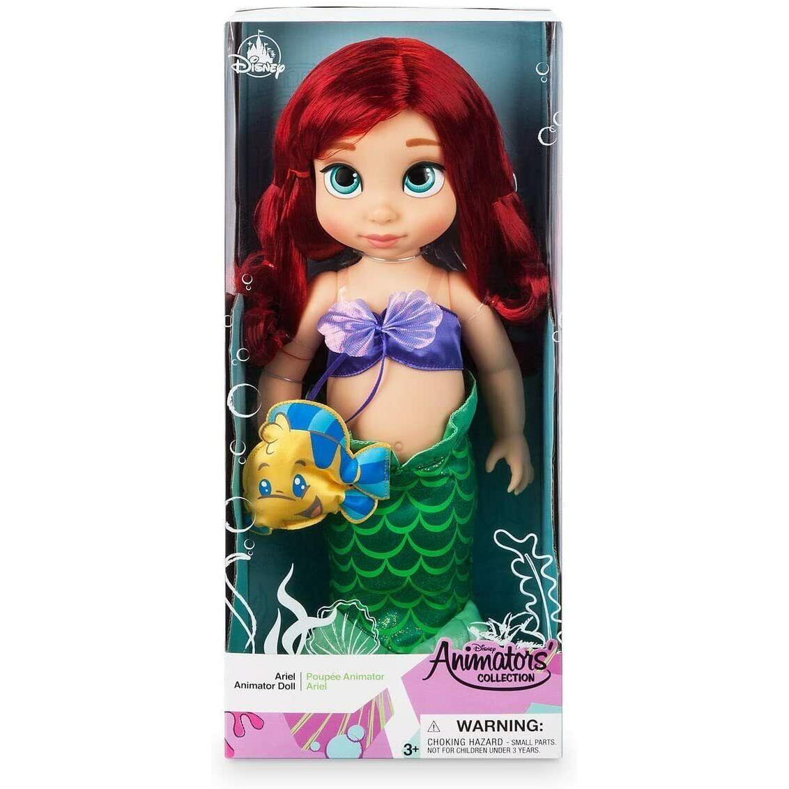 Ariel The Little Mermaid 16 Inch Doll Animators` Collection Disney Doll Girls