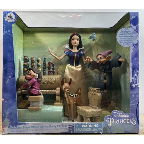 Disney Store Princess Snow White Classic Doll Dance Party Play Set