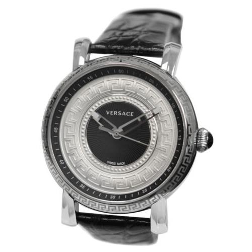 Versace Day Glam VQ9020014 Steel Quartz 38MM Watch - Black Band