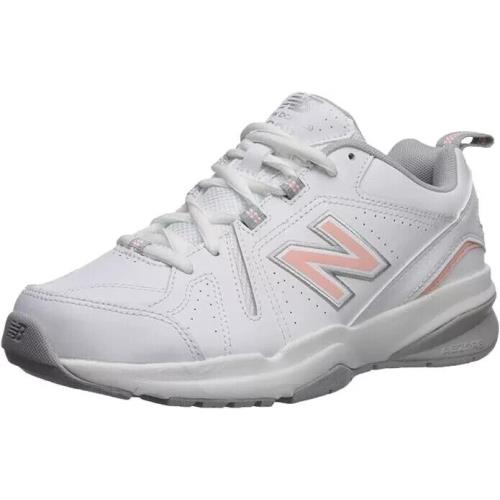 New Balance Womens 608 V5 WX608WP5 White Casual Shoes Sneakers Sz 5