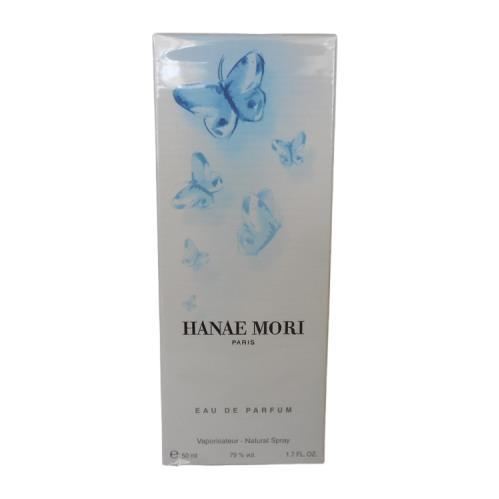 Hanae Mori Blue Butterfly Perfume 1.7 oz 50ml Edp Eau de Parfum Spray