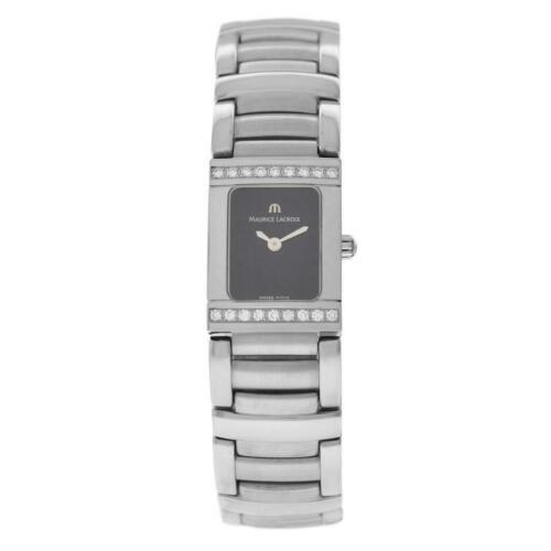 Lady Maurice Lacroix Miros MI2012-SD552-330 Diamond Quartz Watch