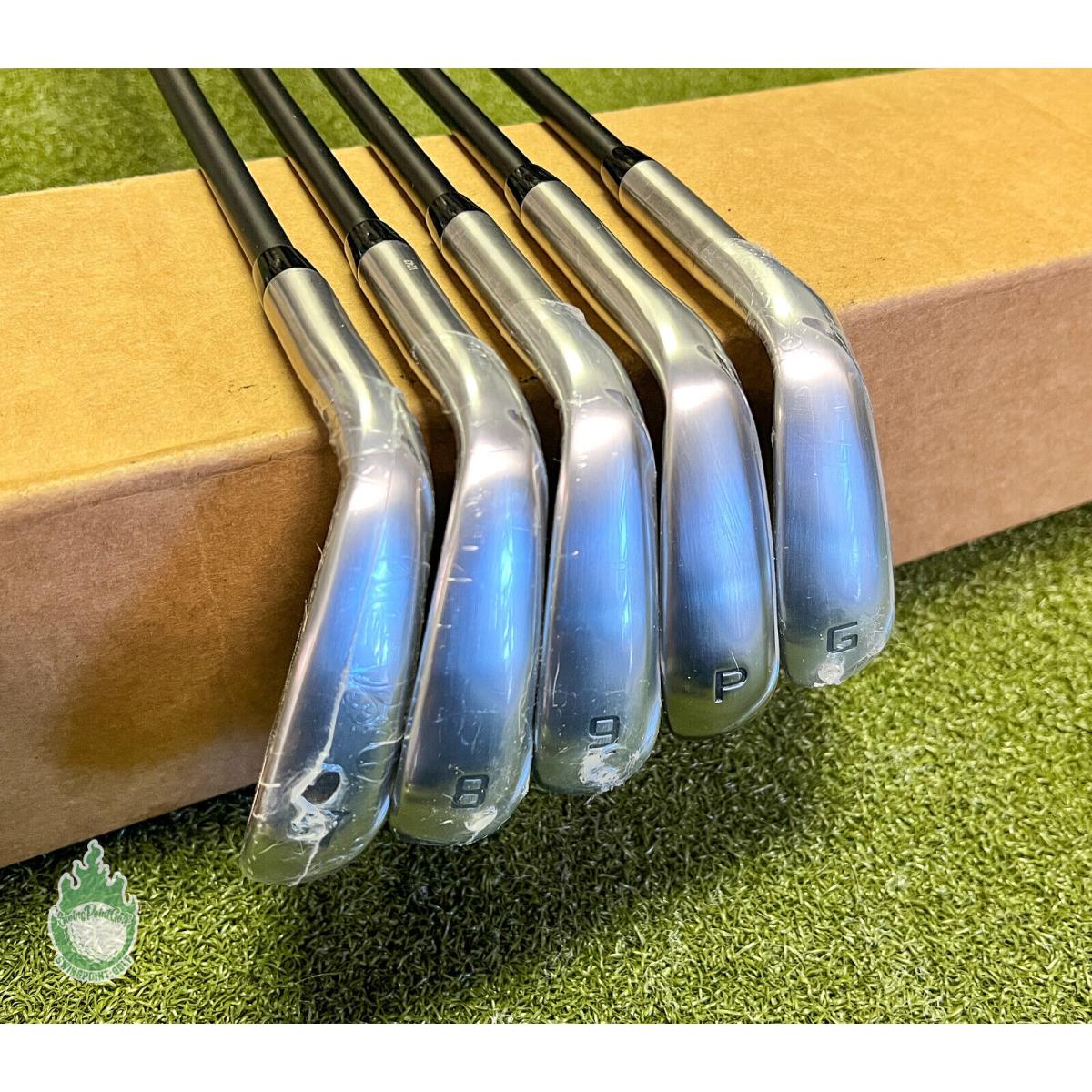 RH Cobra Aerojet Iron Set 7-PW GW Kbs 75g Regular Graphite Golf Set 1Up