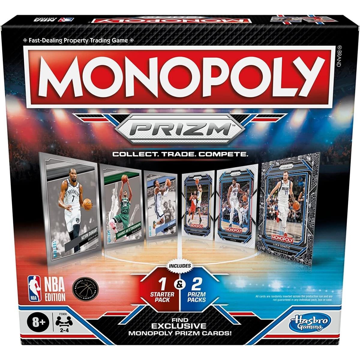 Monopoly Prizm: Nba Edition Game
